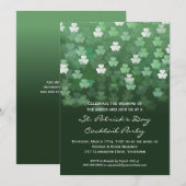 Invitation Carton d'invitation à la fête de la Saint-Patrick  (Devant / Derrière)