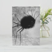 Invitation Carton d'invitation à la fête d'Halloween de l'Ara (Debout devant)