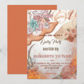 Invitation Carton d'invitation à la fête du Grand Chapeau Der (Devant / Derrière)