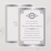 Invitation Carton d'invitation à la fête du Médaillon de l'an (Devant / Derrière)