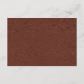 Invitation Carton d'invitation à la réception du Bar Mitzvah  (Dos)