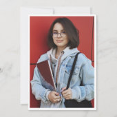 Invitation Carton d'invitation à la remise des diplômes multi (Dos)