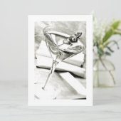 INVITATION CARTON D'INVITATION À UN COCKTAIL OU TOUTE FÊTE AD (Debout devant)