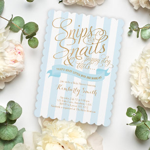 Invitation Carton d'invitation à une Baby Shower pour bébé ga