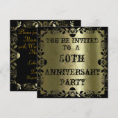 Invitation Carton d'invitation à une fête d'anniversaire des (Devant / Derrière)