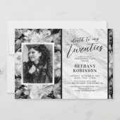 Invitation Carton d'invitation à une fête d'anniversaire des (Devant)