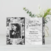 Invitation Carton d'invitation à une fête d'anniversaire des (Debout devant)