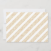 Invitation Carton d'invitation à une fête de retraite à motif (Dos)