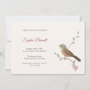 Invitation Carton d'invitation à une fête prénuptiale pour l'