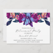 Invitation Carton d'invitation à une soirée de retraite à mot (Devant)