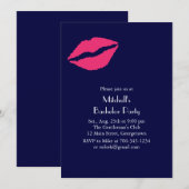 Invitation Carton d'invitation à une soirée d'enterrement de  (Devant / Derrière)