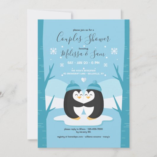 Invitation Carton d'invitation à une soirée pour couples avec (Devant)