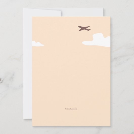 Invitation Carton d'invitation à une soirée pour une future é (Dos)