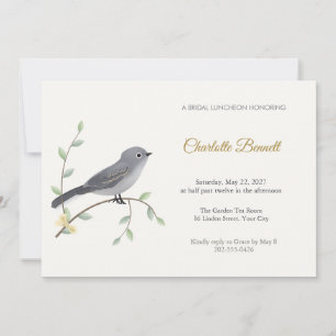 Invitation Carton d'invitation au lunch de mariage Solitaire