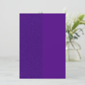 Invitation Carton d'invitation avec panneau latéral à paillet (Debout devant)