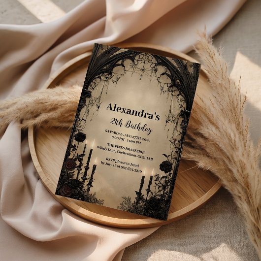 Invitation Carton d'invitation d'anniversaire à l'arche de ca