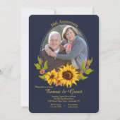 Invitation Carton d'invitation d'anniversaire avec cadre tour (Devant)