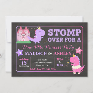Invitation Carton d'invitation d'anniversaire conjoint de din