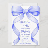 Invitation Carton d'invitation d'anniversaire Coquette Royal (Devant)