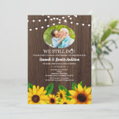 Invitation Carton d'invitation d'anniversaire de mariage Tour (Debout devant)