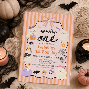 Invitation Carton d'invitation d'anniversaire Halloween Fantô