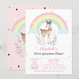 Invitation Carton d'invitation d'anniversaire Magique Rennes 