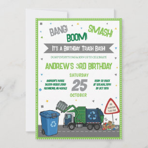 Invitation Carton d'invitation d'anniversaire personnalisé po