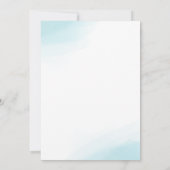 Invitation Carton d'invitation d'anniversaire pour enfants Aq (Dos)