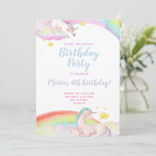 Invitation Carton d'invitation d'anniversaire pour enfants Li