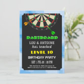 Invitation Carton d'invitation d'anniversaire pour joueur de (Debout devant)