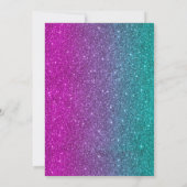 Invitation Carton d'invitation d'anniversaire pour patins à r (Dos)