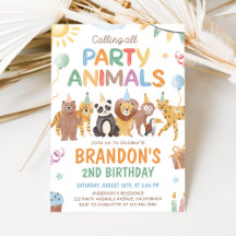 Carton d'invitation d'anniversaire pour tous les f