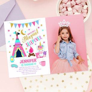 Invitation Carton d'invitation d'anniversaire pour une soirée