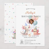 Invitation Carton d'invitation d'anniversaire sur le thème de (Devant / Derrière)