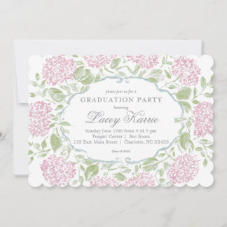 Invitation Carton d'invitation de cérémonie de remise de dipl
