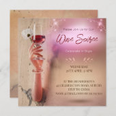 Invitation Carton d'invitation de découpage de cocktail Soire (Devant / Derrière)