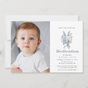 Invitation carton d'invitation de dédicace d'hydrangea floral