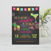 Invitation Carton d'invitation de douche de couple moyen Nach (Debout devant)