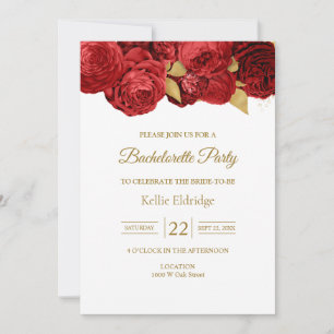Invitation Carton d'invitation de fête de bachelor pour femme