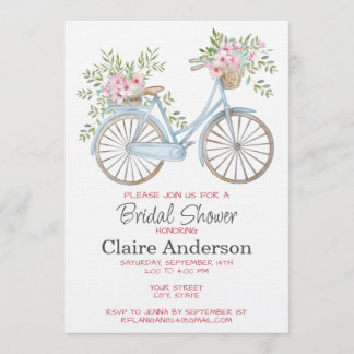 Invitation Carton d'invitation de Fête de Mariage au thème de