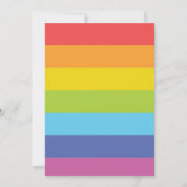 Invitation Carton d'invitation de fête personnalisé avec des (Dos)