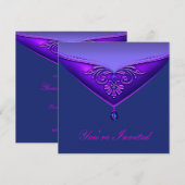 Invitation Carton d'invitation de fête pour toutes occasions  (Devant / Derrière)