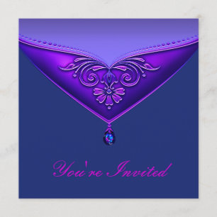 Invitation Carton d'invitation de fête pour toutes occasions 