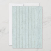 Invitation Carton d'invitation de fiançailles Crâne de vache  (Dos)