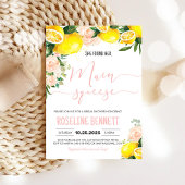 Invitation Carton d'invitation de fiançailles Main Squeeze Ci