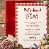 Invitation Carton d'invitation de fiançailles That's Amore It