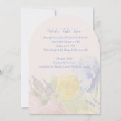 Invitation Carton d'invitation de mariage (Dos)
