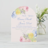 Invitation Carton d'invitation de mariage (Debout devant)