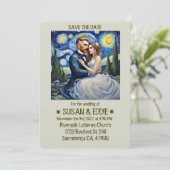 INVITATION " CARTON D'INVITATION DE MARIAGE " (Debout devant)