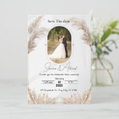 Invitation Carton d'invitation de mariage (Debout devant)